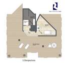 Grundriss 5. OG Dachterrasse - 
