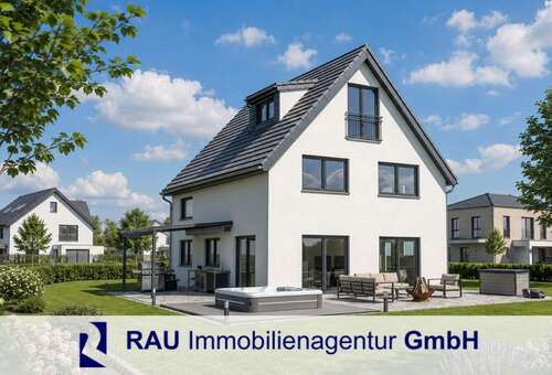 Titel - EFH Neubau! freistehendes Einfamilienhaus mitten in Oberschleißheim