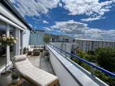 Dachterrasse KI möbliert - 