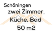Schöningen - 2 Zimmer, Küche, Bad 50 m2 Etagenwohnung