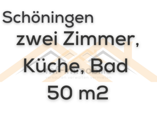 2 Zimmer, Küche, Bad 50 m2 Etagenwohnung - Schöningen Helmstedt