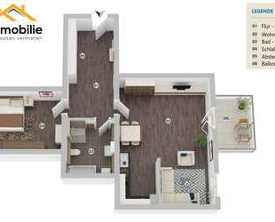 attraktive 2 Zimmer mit Balkon in Mariental