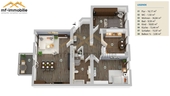 WE27_Grund - 3 Zimmer, Küche, Bad in Mariental EBK kann günstig übernommen werden