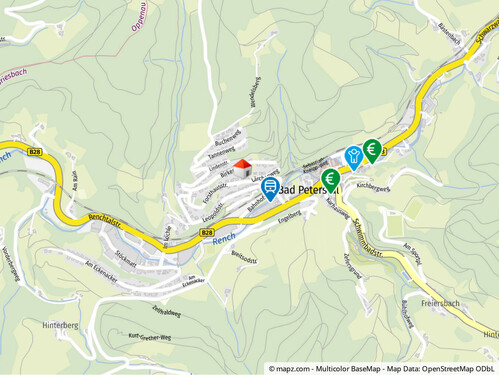 Geolyzer Kartenausschnitt - 