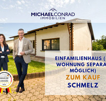 Bungalow Einfamilienhaus in ruhiger Lage (mit zweiter Wohnung zum separaten Kauf) - Schmelz