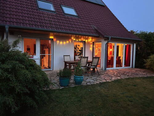 Terrasse mit Wintergarten - 