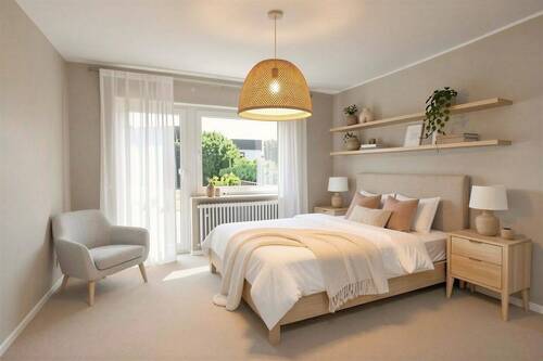 Schlafzimmer - KI-generiert - 