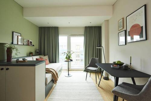Bild 1 - Wunderschönes 1-Zimmer-Apartment in Berlin - perfekt für Berufstätige, Studierende & Expats