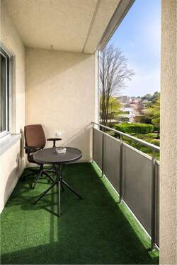 Balkon - Etagenwohnung mit 50,20 m&sup2; in Weißenhorn zum Kaufen