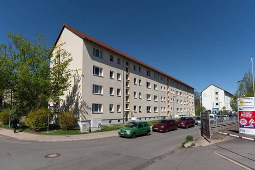 Außenansicht - geräumige Zwei-Raum-Wohnung in Jena Nord