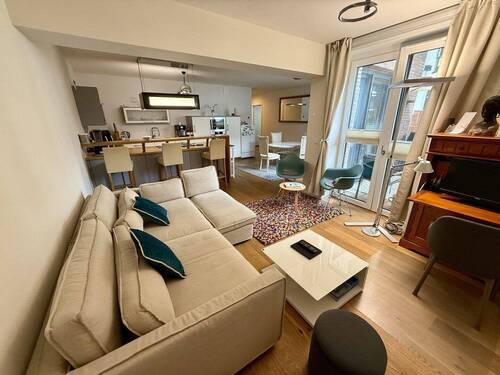 Wohnbereich - 4 Zimmer Etagenwohnung zum Kaufen in Hamburg