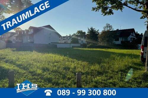 GS Landsham-Pliening - Baugrundstück für ein Doppelhaus 2 DHH in ruhiger Lage Landsham Pliening