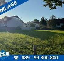 Baugrundstück für ein Doppelhaus 2 DHH in ruhiger Lage Landsham Pliening - Pliening - Landsham