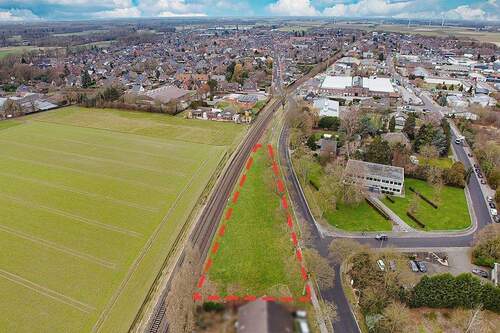 Luftaufnahme links - Grundstück in Kerken zum Kaufen