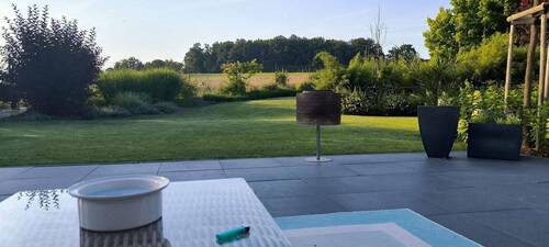 Garten Terrasse morgen - Einfamilienhaus mit 324,00 m² in Ranstadt zum Kaufen