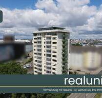 Wohnen über den Dächern - Ihr neues Zuhause mit Panoramablick auf Mannheim - nur bei realunis
