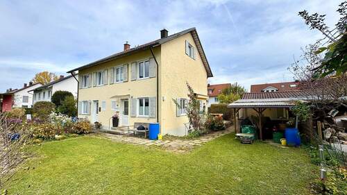 Bild 1 - Charmante Doppelhaushälfte in gepflegter Wohnlage mit zwei Gartenbereichen und Gestaltungspotenzial