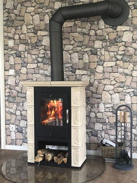 Kamin, Wohnzimmer EG - 
