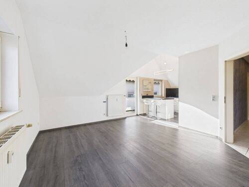 Wohnen Essen mit offener Einbauküche - 3 Zimmer Etagenwohnung in Riegelsberg