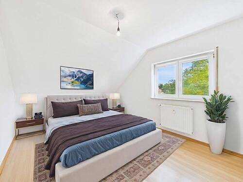 Mustermöblierung Schlafen - 