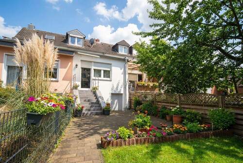 Hinterhausansicht Daylight Dream - 4 Zimmer Reihenmittelhaus zum Kaufen in Kamp - Lintfort