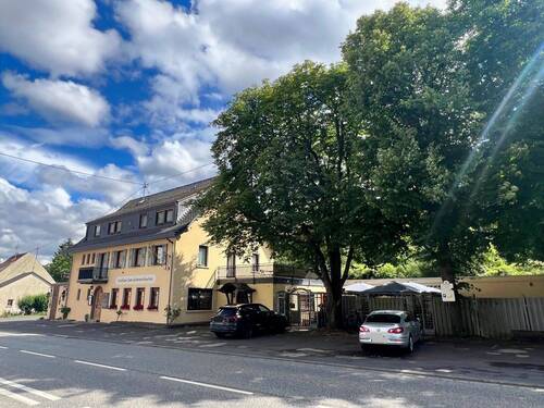 Hausansicht - EINMALIGE GELEGENHEIT! Vielseitig nutzbare Gewerbeimmobilie in Martinsstein zu verkaufen.