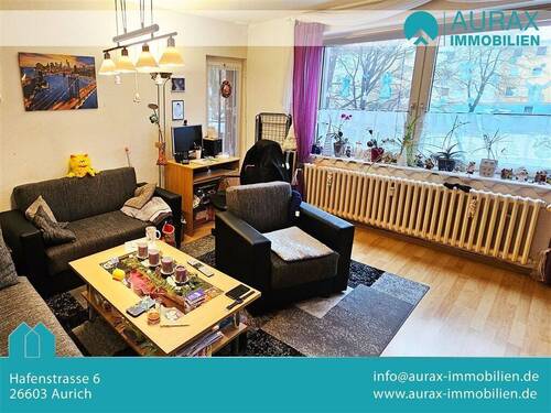 Wohnzimmer - Etagenwohnung mit 87,00 m² in Oldenburg zum Kaufen