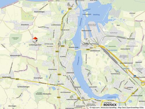 Geolyzer Kartenausschnitt - 