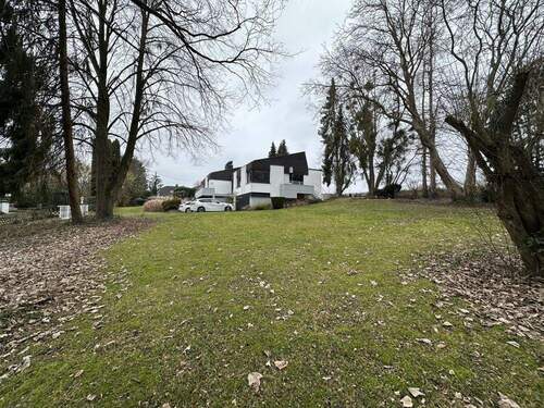 Blick aus dem Garten - 