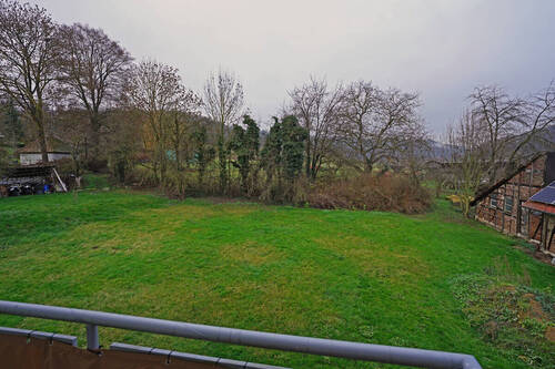 Balkonblick Garten - 