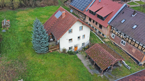Luftbild 2 - 6 Zimmer Einfamilienhaus zum Kaufen in Baunatal / Guntershausen
