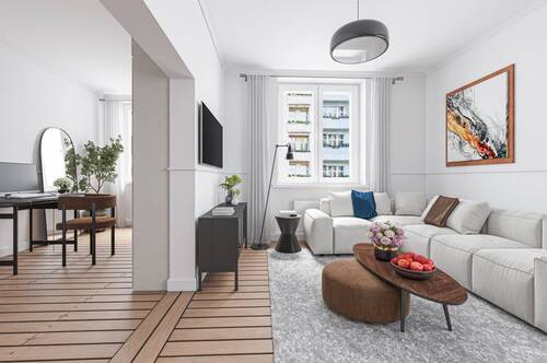 Visualiserung Büro/Wohnzimmer - 