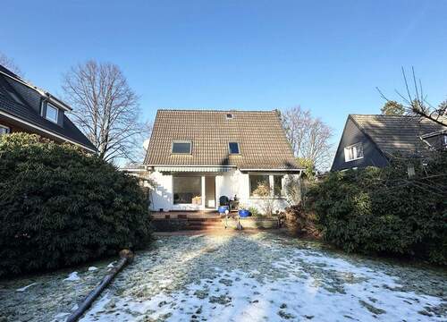 Rückansicht - 3 Zimmer Einfamilienhaus zum Kaufen in Hamburg