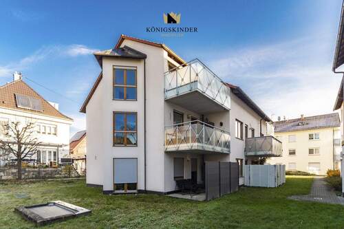 Außenansicht - 3 Zimmer Etagenwohnung in Markgröningen