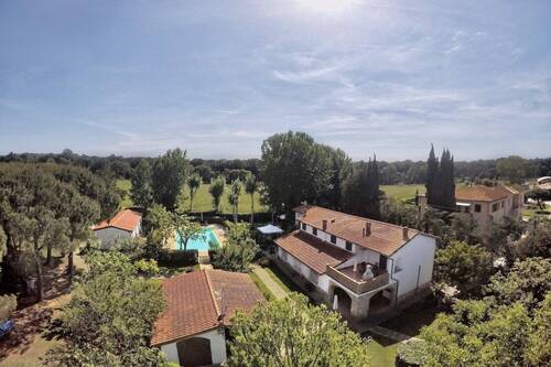 Bild 1 - Campiglia Marittima - Landgut mit 4 ausgebauten Gebäuden, schöne Lage mit Pool 