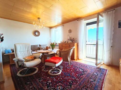 Wohnen mit Zugang zum Balkon - 