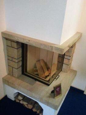 Kamin im Wohnzimmer - 
