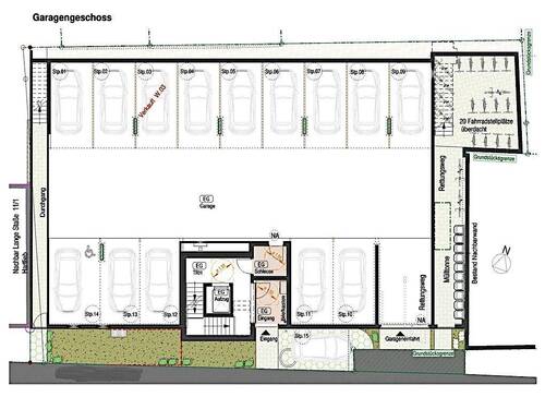 Garagengeschoss - 