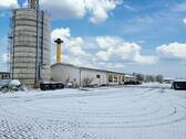 Ansicht mit Hochsiloturm - 