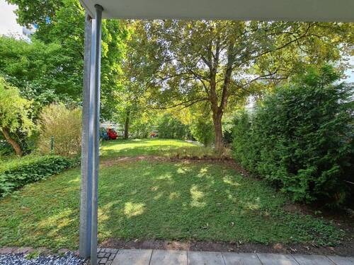 Gartenanteil und Terrasse - 