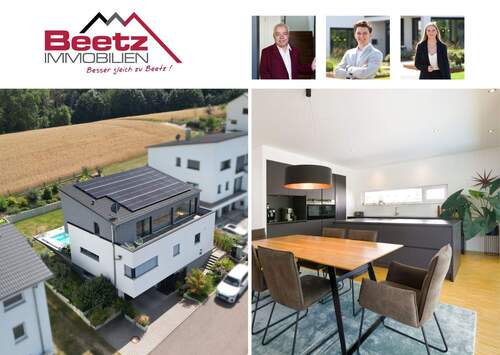 Titelbild - Traumhaftes Einfamilienhaus am Feldrand mit Pool