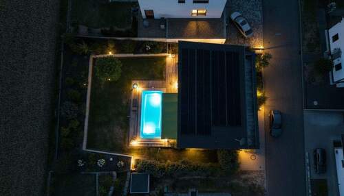 Vogelperspektive Nacht - 