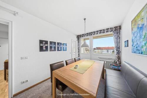 Essbereich - Etagenwohnung mit 118,40 m&sup2; in Karlsruhe zum Kaufen