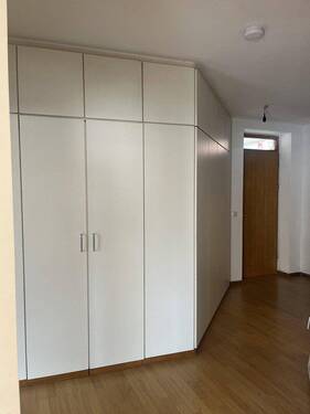 Einbauschrank als Lagerraum - 