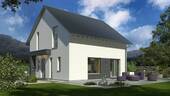 Ansicht Eingang/Garten - TRAUM HAUS MIT GRUNDSTÜCK, EINFAMILIENHAUS MIT OFFENER ARCHITEKTUR