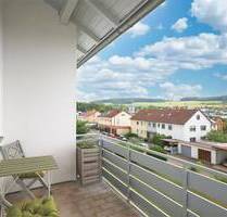 Aussicht und Infrastruktur - Attraktive, modernisierte 3-Zimmer-Wohnung mit Balkon - Calw-Heumaden
