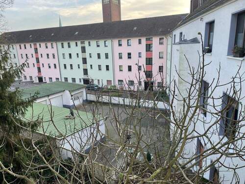 Blick auf den Hof Haus 7 - 