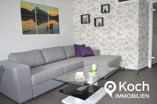 Wohnzimmer - 2 Zimmer Etagenwohnung zur Miete in Aachen