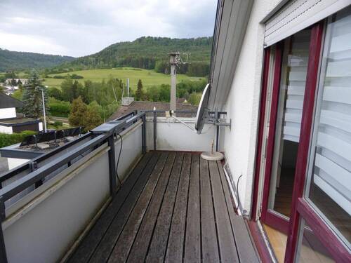 Balkon vor Schlafen im DG - 