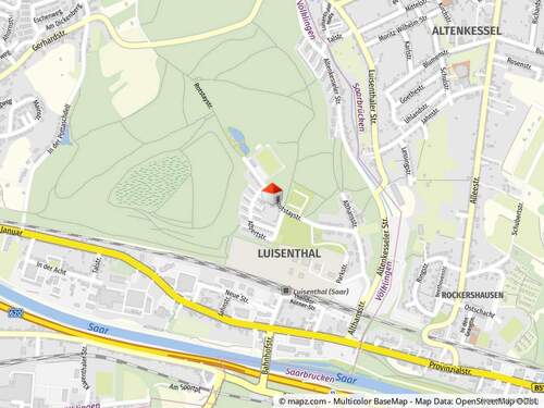 Geolyzer Kartenausschnitt - 